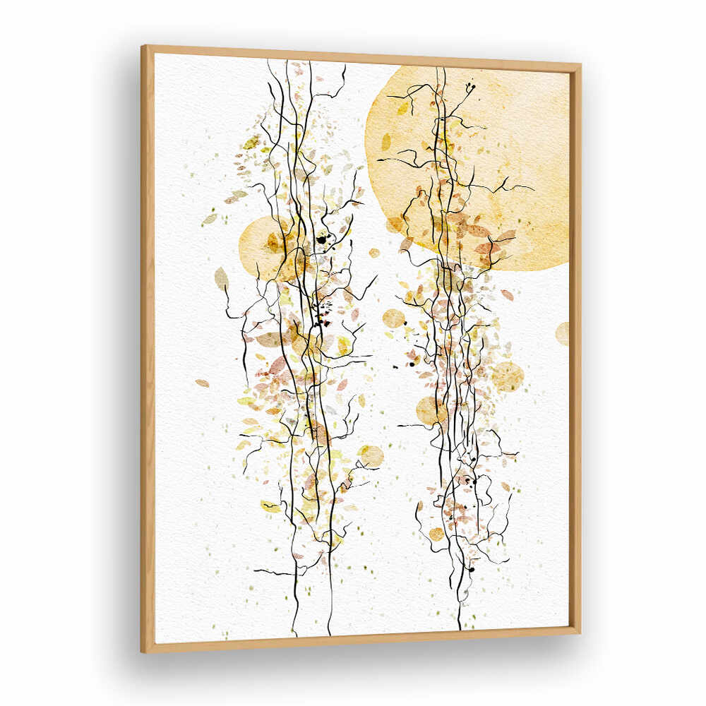 WILD AUTUMN IN THE SUNSET , FLORAL FLOWER PAINTINGS