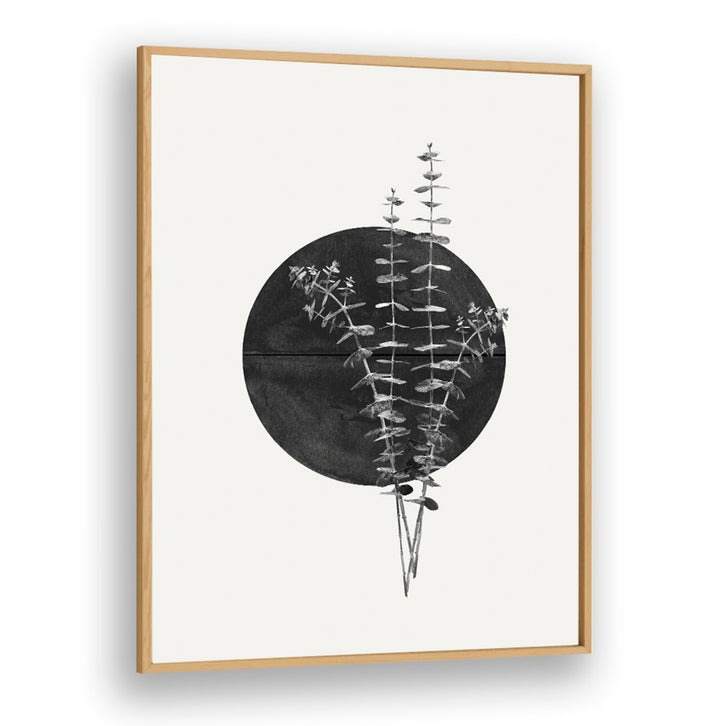 Stylish PLANT AND BLACK SUN, FLORAL FLOWER PAINTINGS featuring a modern design, perfect for contemporary décor.