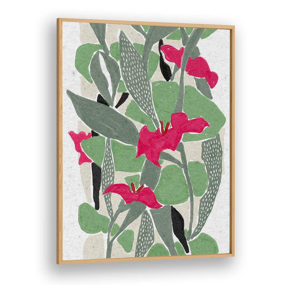 Vibrant floral art in FLORAL RHYTHM VI, part of our FLORAL FLOWER PAINTINGS collection, perfect for any living space.