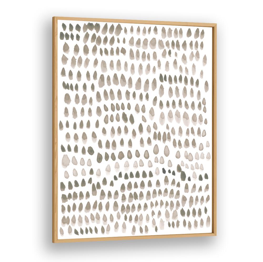 Charming PAINTED DOTS LIGHT BROWN, ABSTRACT PAINTINGS enhance your decor with sophistication and playful design.