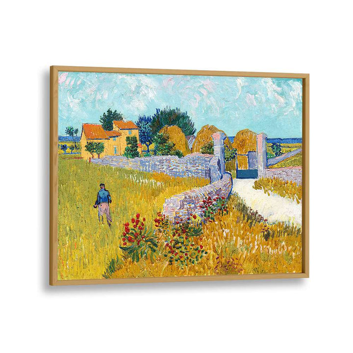 FARMHOUSE IN PROVENCE (1888) ,  VINTAGE PAINTINGS