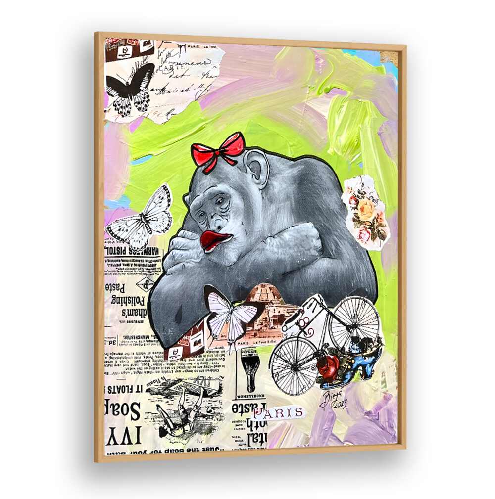Whimsical PARISIAN DAYDREAM, COMIC POSTERS feature vibrant art with a playful twist, perfect for stylish decor.