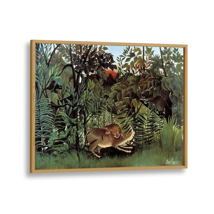 THE HUNGRY LION (1905) , VINTAGE PAINTINGS