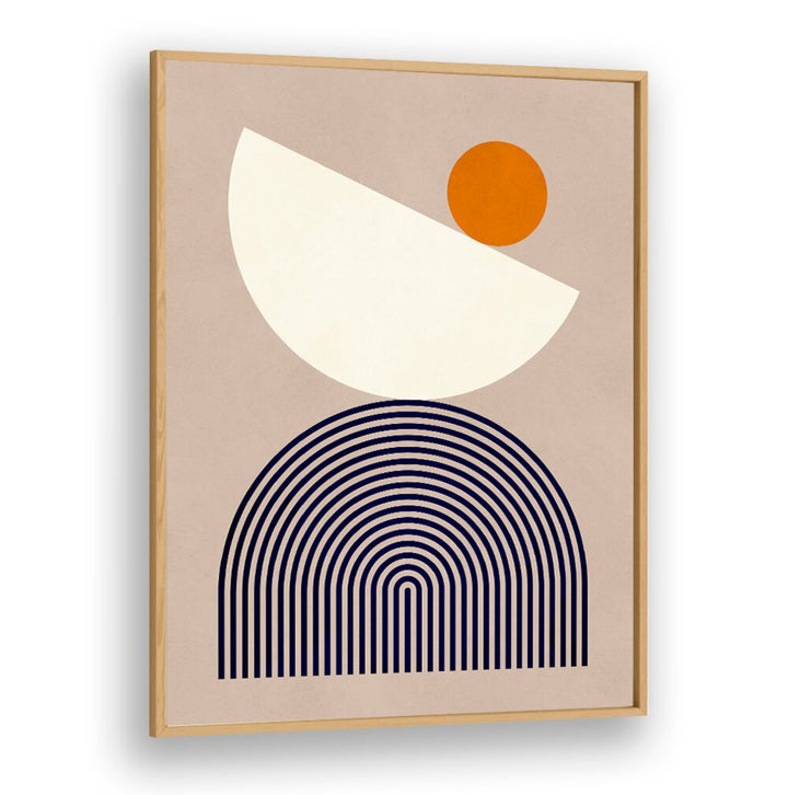 Stylish SEMICIRCLES, GEOMETRIC ART PRINTS featuring modern shapes and colors for contemporary decor. Perfect for any artist.