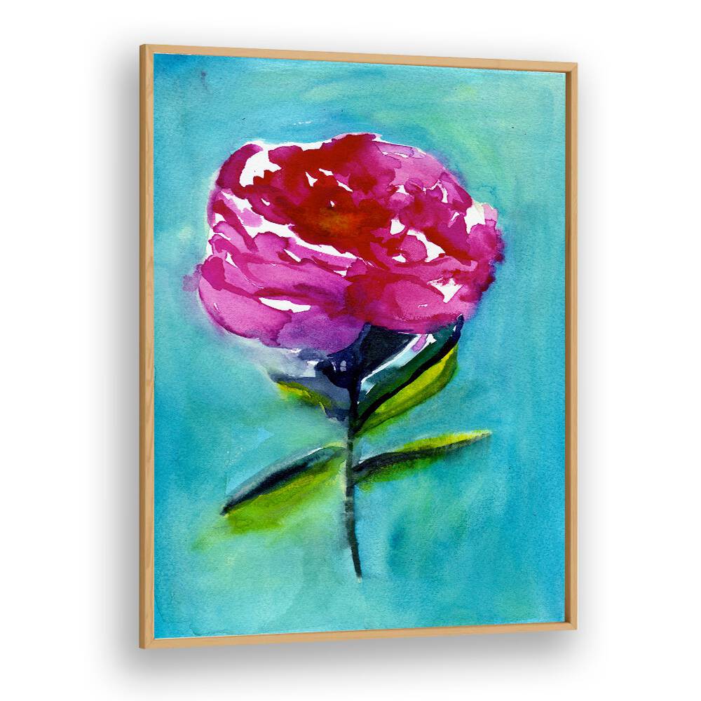 PEONY II , FLORAL FLOWER PAINTINGS