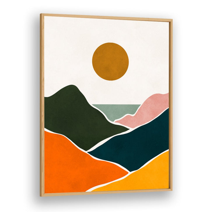 Stunning WATERCOLOR VIII, LANDSCAPE PAINTINGS featuring vibrant colors and serene nature, perfect for any decor.