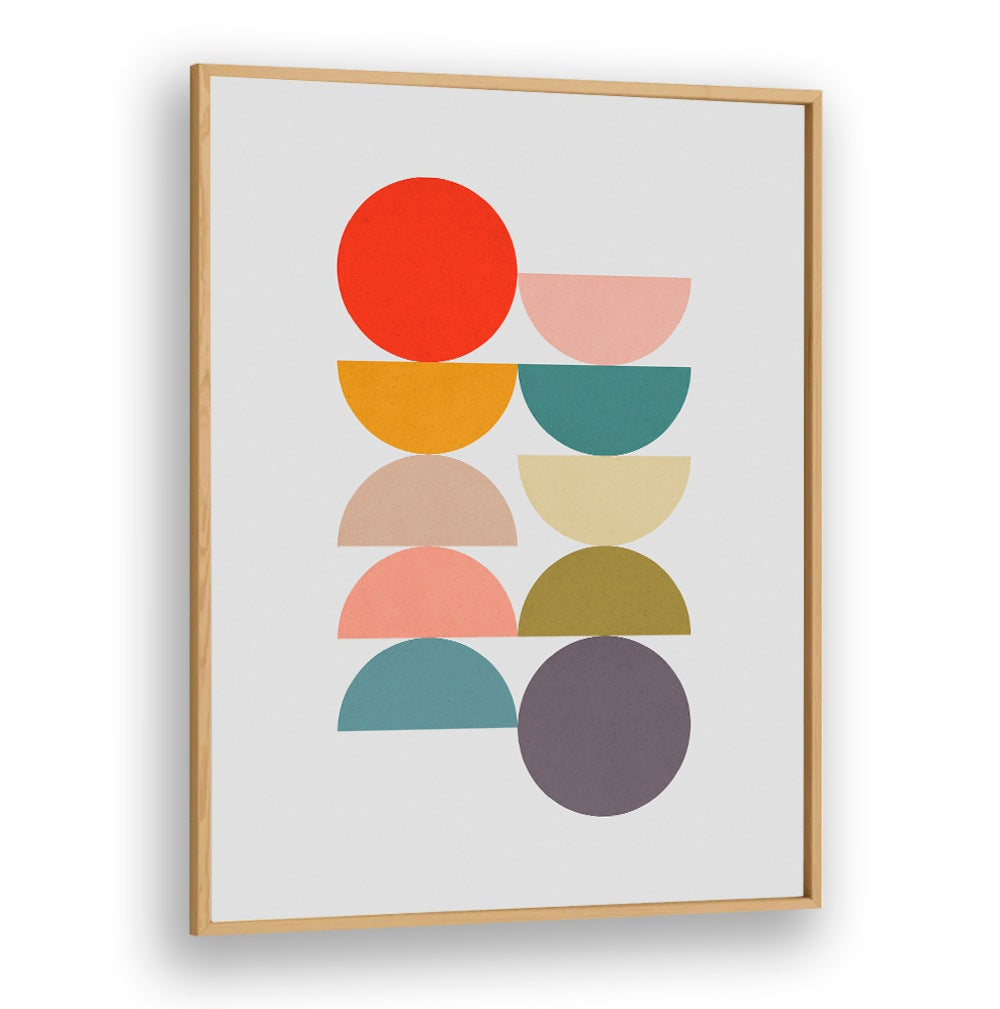 Colorful geometric shapes in HARMONY, GEOMETRIC ART PRINTS, perfect for enhancing modern home decor.