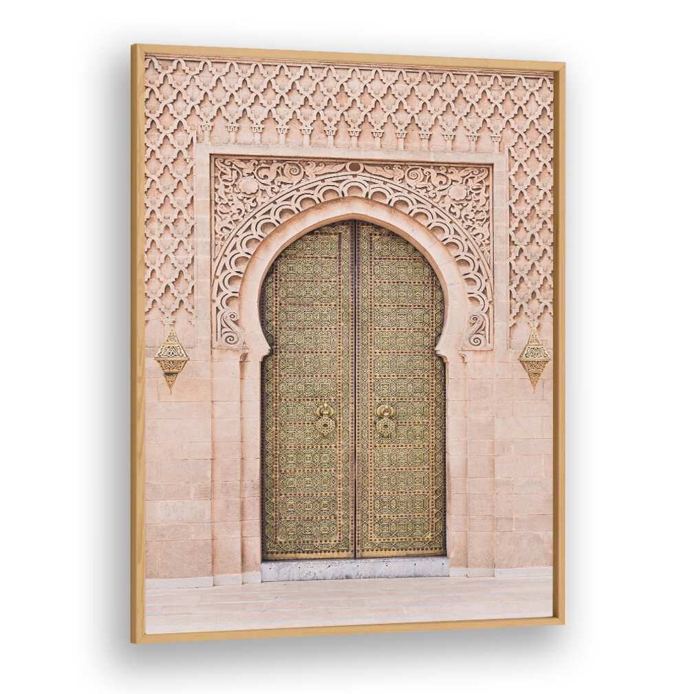Stunning BOHO DOOR showcasing intricate Indian art paintings, perfect for adding bohemian charm to your space.