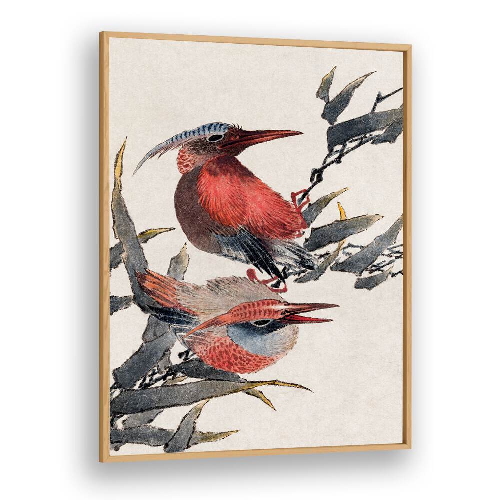 BIRDS FROM ALBUM OF SKETCHES II, VINTAGE PAINTINGS