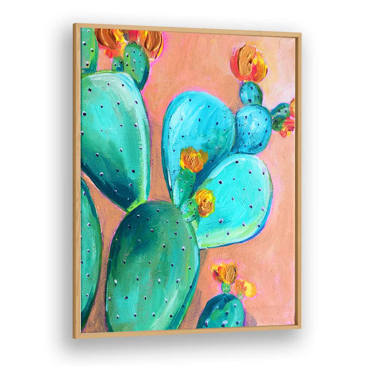 DESERT ROSE III , FLORAL FLOWER PAINTINGS