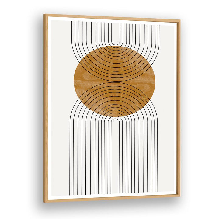 Stylish ABSTRACT FLOW, BOHO ART PAINTINGS from The Miuus Studio, featuring dynamic lines and warm tones for your space.