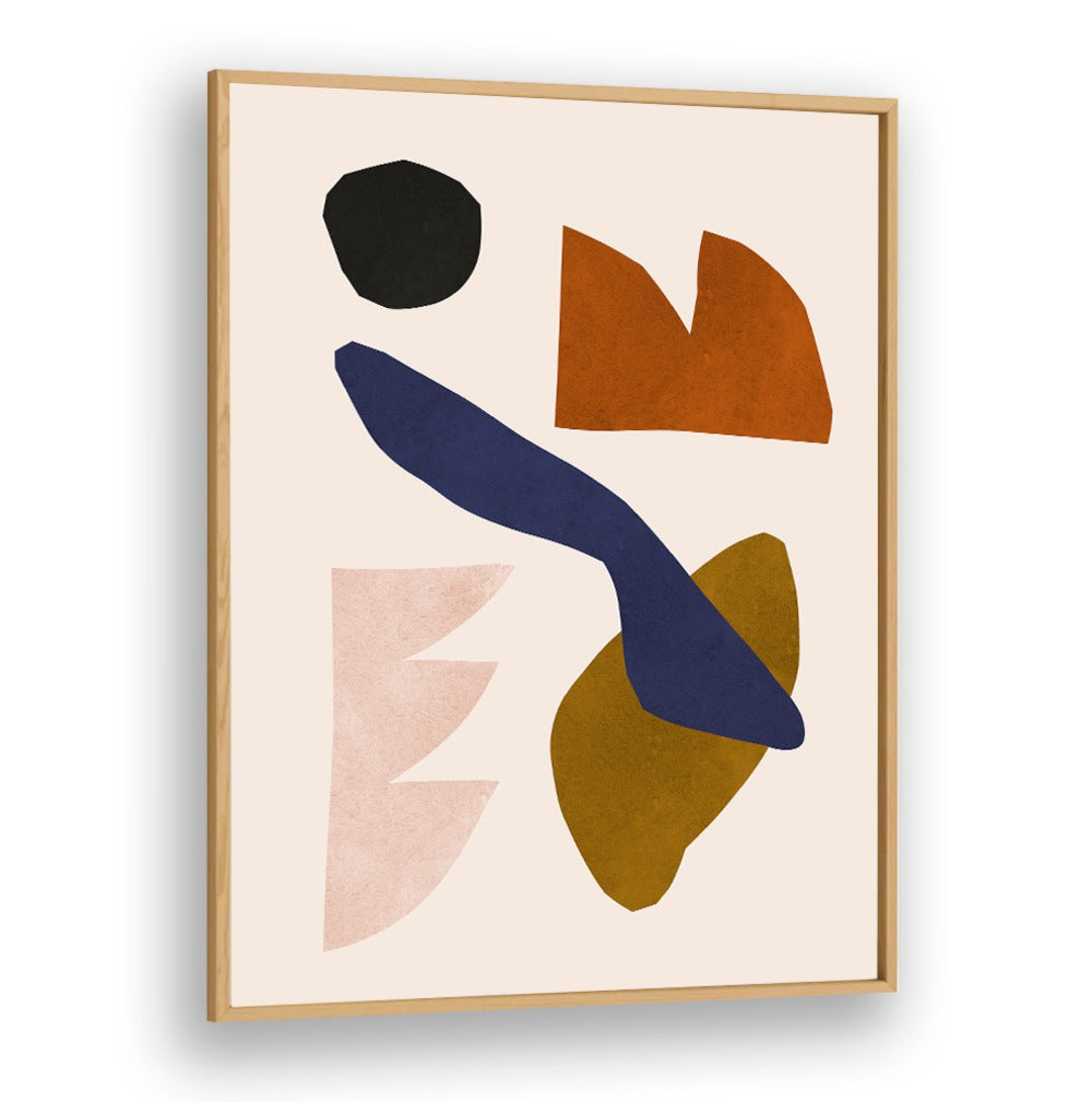 Colorful shapes create a stunning visual in the EXPRESSIVE VIII, GEOMETRIC ART PRINTS, perfect for creative spaces.