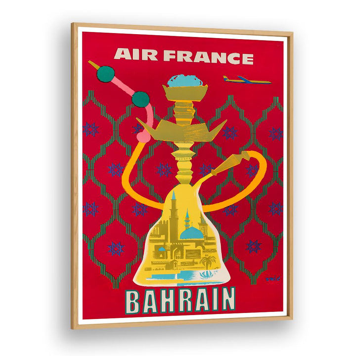 AIR FRANCE Vintage Travel Posters showcase a vibrant design celebrating the elegance of air travel and adventure.
