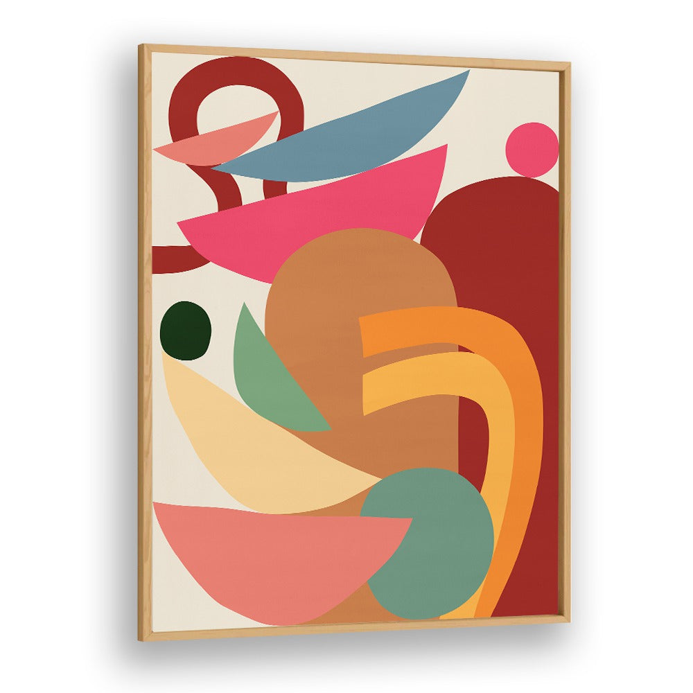 Vibrant ORGANIC II, GEOMETRIC ART PRINTS showcasing modern artistry and organic shapes for stunning home decor.