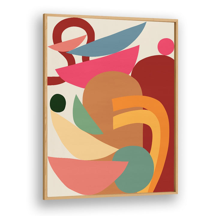 Vibrant ORGANIC II, GEOMETRIC ART PRINTS showcasing modern artistry and organic shapes for stunning home decor.
