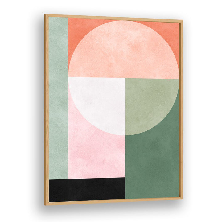 Colorful geometric shapes in Geometric Harmony IV, perfect for modern decor, part of GEOMETRIC ART PRINTS collection.