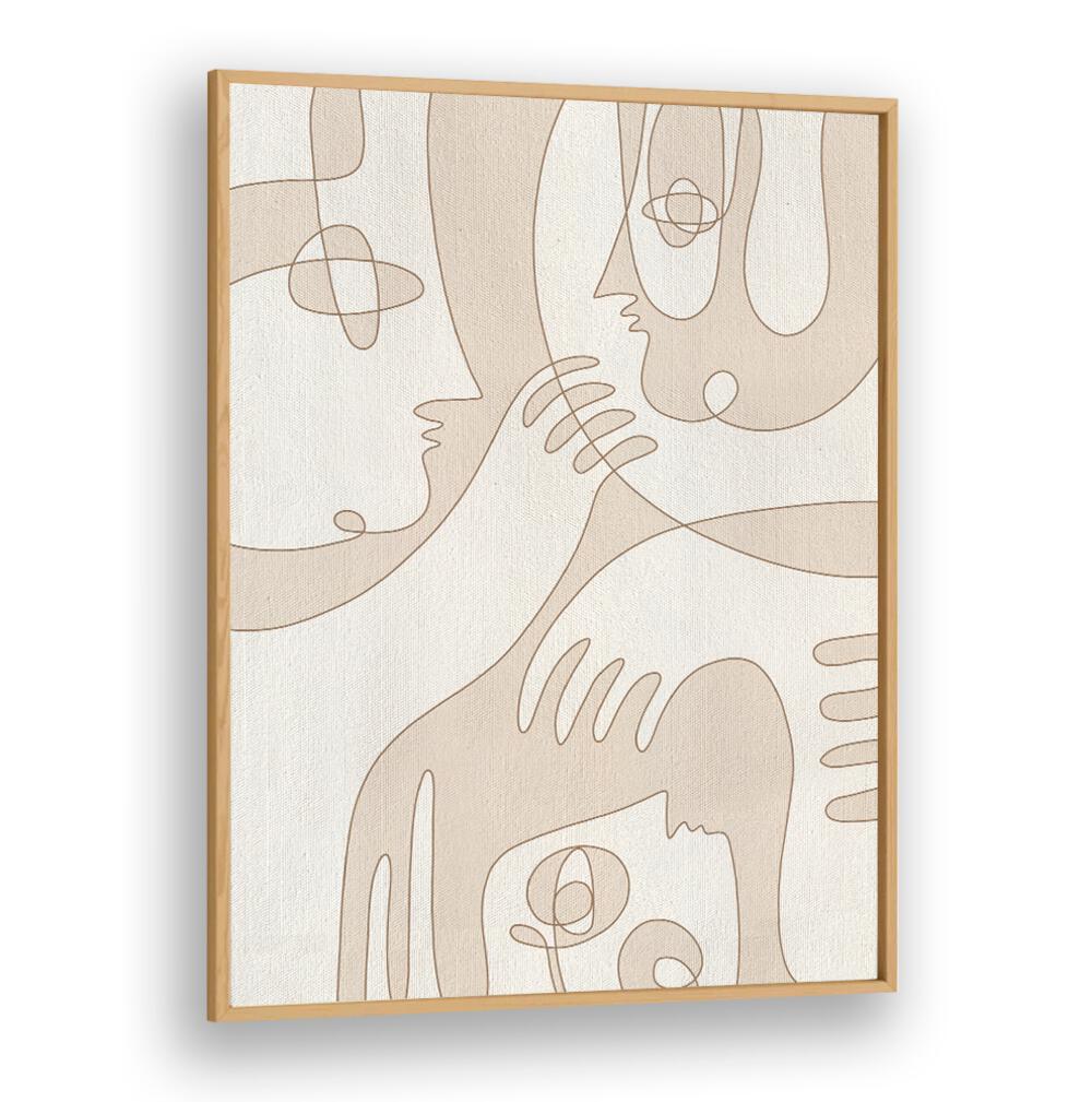 Elegant abstract design of A FAINT MEMORY, BOHO ART PAINTINGS, enriching any living space with nostalgic charm.