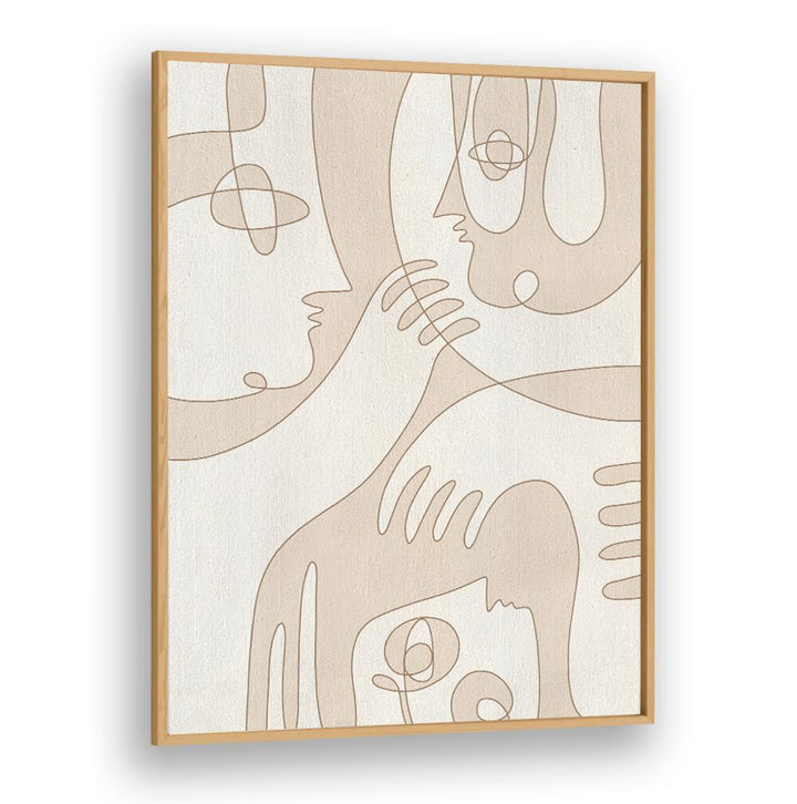 Elegant abstract design of A FAINT MEMORY, BOHO ART PAINTINGS, enriching any living space with nostalgic charm.