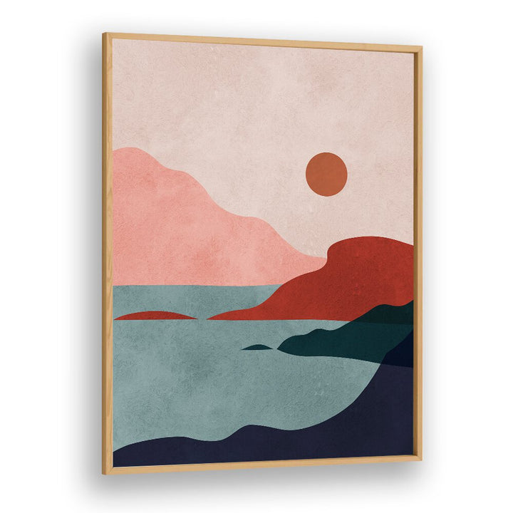 Vibrant WATERCOLOR XI, LANDSCAPE PAINTINGS showcase abstract nature, perfect for enhancing your home decor.