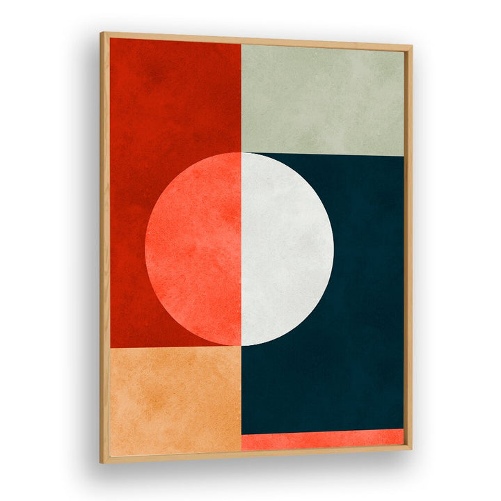 Captivating GEOMETRIC HARMONY V art print featuring bold shapes, perfect for enhancing contemporary spaces.