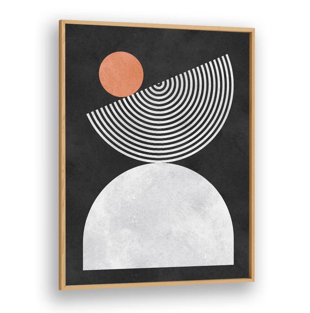 Stylish LINES AND CIRCLES IX, GEOMETRIC ART PRINTS showcase modern design with captivating shapes, perfect for any space.