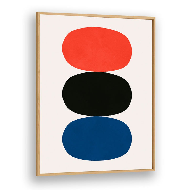 Bold and vibrant OVALS IN BALANCE, GEOMETRIC ART PRINTS enhance any space with stylish artistry and modern design.