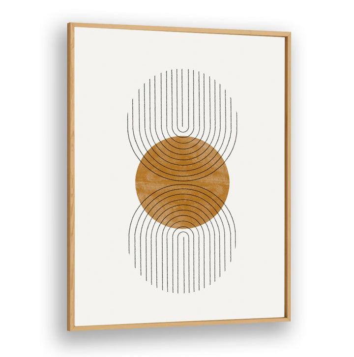 Stylish MODEN COMPOSITION, BOHO ART PAINTINGS featuring vibrant circles and lines to enhance your home decor.