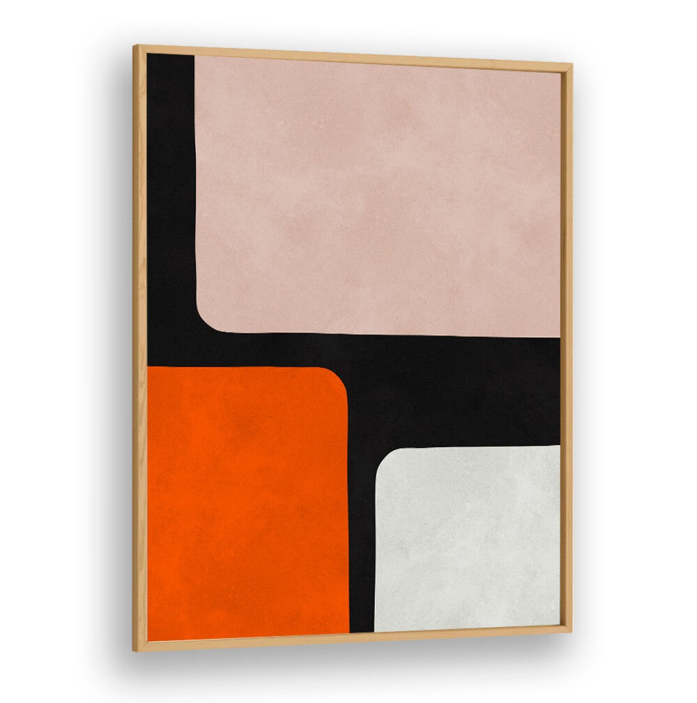 Vibrant EXPRESSIONIST I, GEOMETRIC ART PRINTS featuring abstract shapes, perfect for modern decor.