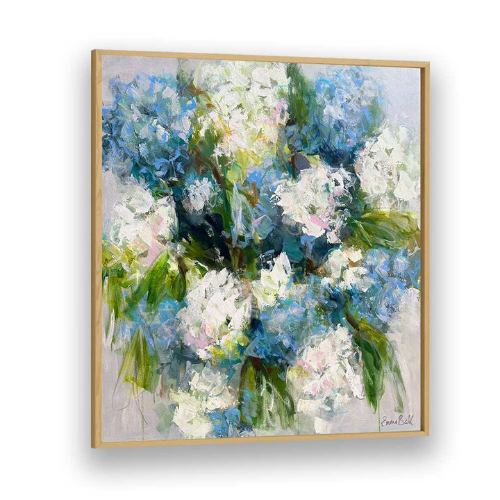 Bright and colorful DELICATE BLOOMS, FLORAL FLOWER PAINTINGS showcasing abstract floral brushstrokes for elegant decor.