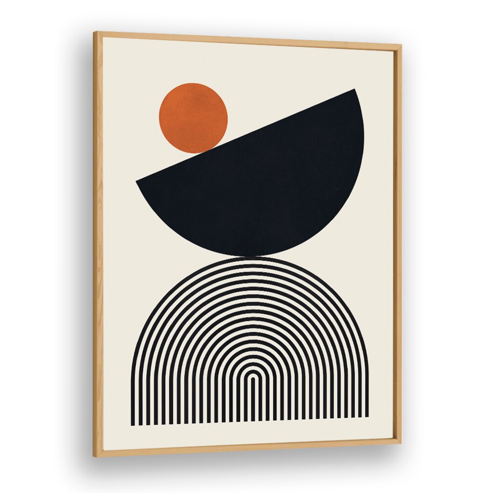 Vibrant LINES AND CIRCLES XXVII, BOHO ART PAINTINGS, perfect for adding charm to modern decor.