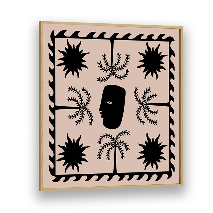 Stylish CELESTIAL II, BOHO ART PAINTINGS featuring unique patterns for a chic home aesthetic. Perfect for any decor.