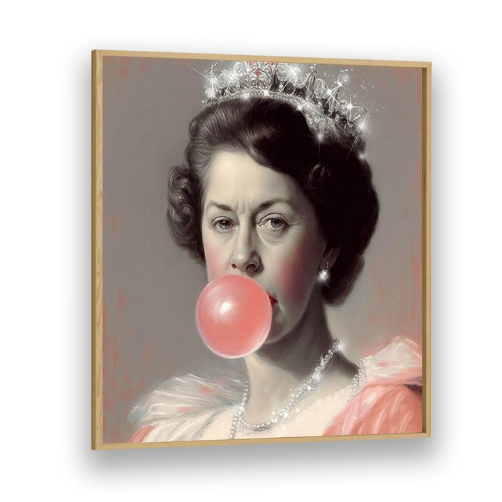 Transform your space with the GLITTER QUEEN, ALTERED ART PRINTS by Dikhotomy, blending elegance and whimsy.