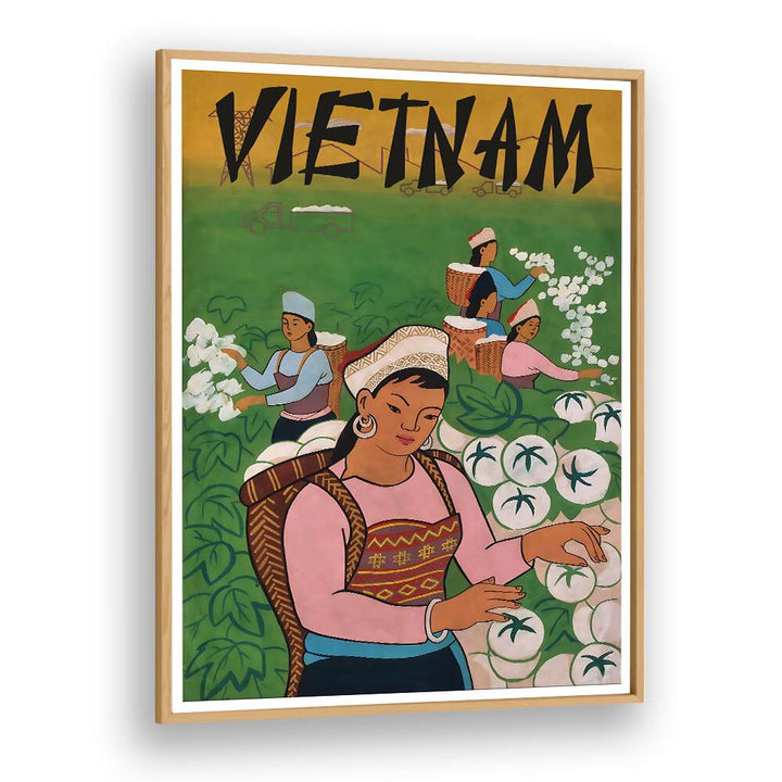 Explore the charm of Vietnam with VIETNAM II, VINTAGE TRAVEL POSTERS showcasing traditional culture and landscapes.