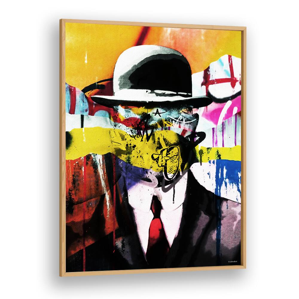 Bold colors and striking imagery characterize the SURREAL DECONSTRUCTION, SURREAL ART PRINTS by UNDERDOTT.