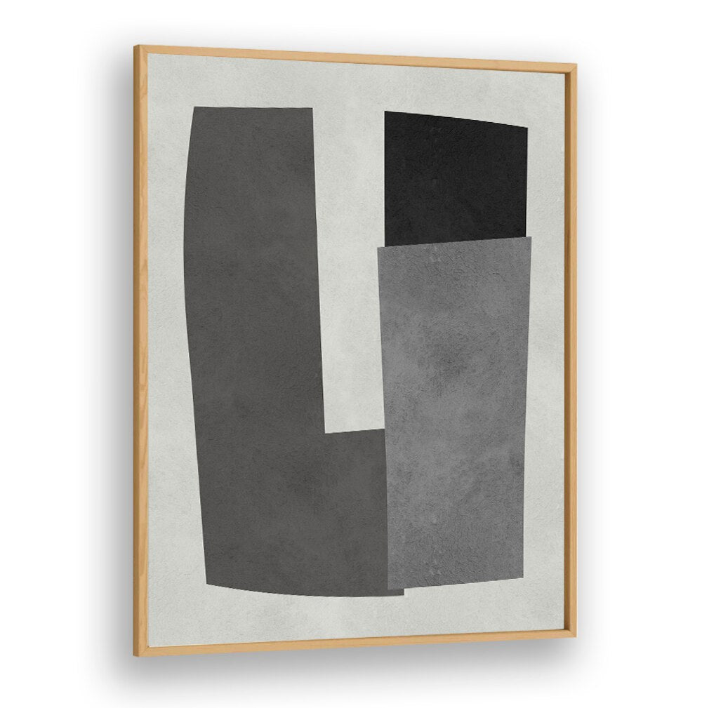 Stylish MODERN SHAPES X, GEOMETRIC ART PRINTS featuring bold forms in a chic color palette for contemporary spaces.