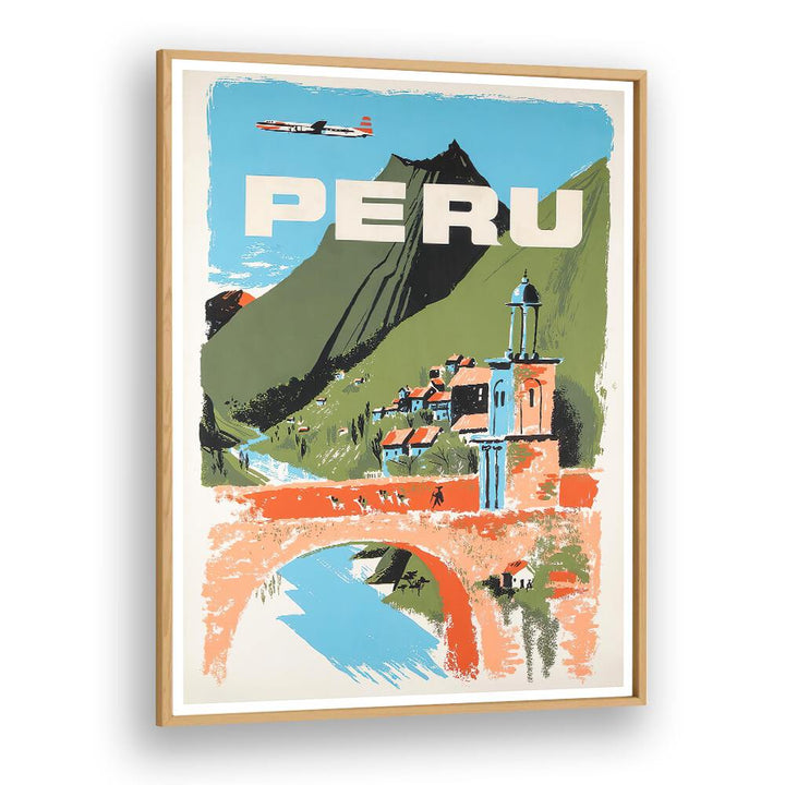 Discover Peru's charm with our PERU, VINTAGE TRAVEL POSTERS, perfect for art lovers and travel enthusiasts.