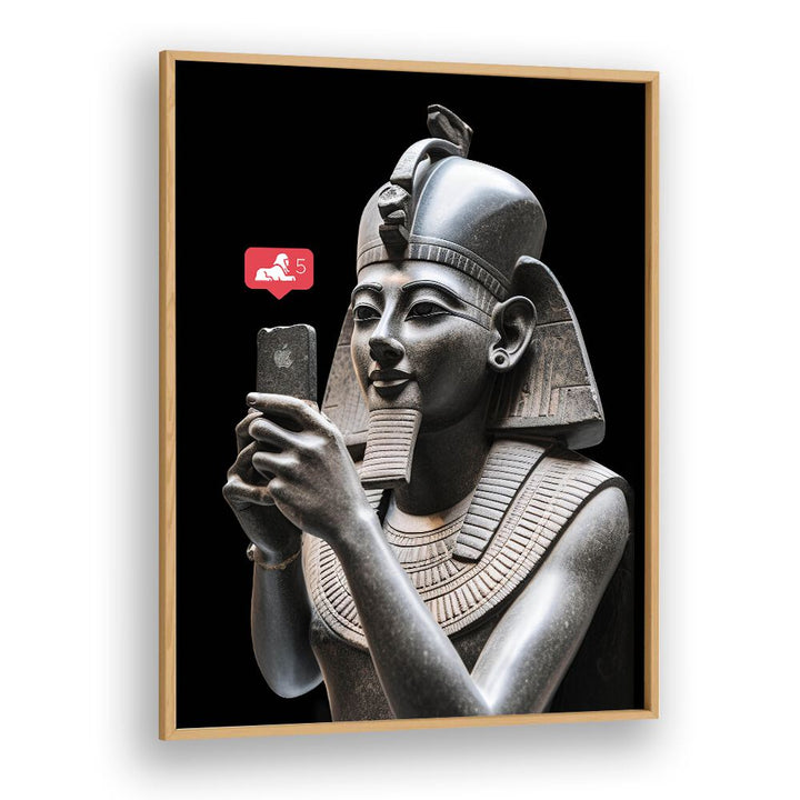 Stylish CHILL RAMSES, ALTERED ART PRINTS by DIKHOTOMY blend tradition and modernity for a captivating interior design.