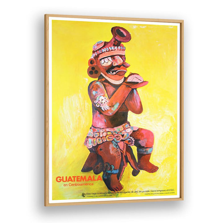 Colorful GUATEMALA, VINTAGE TRAVEL POSTERS showcase vibrant culture and rich history, perfect for any art lover.