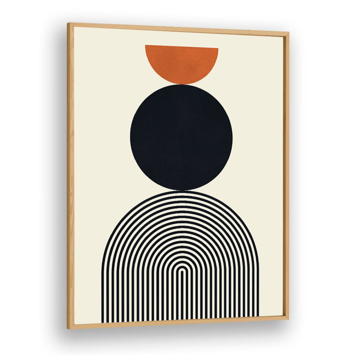 Modern geometric design featuring LINES AND CIRCLES III, BOHO ART PAINTINGS for stylish home decor.