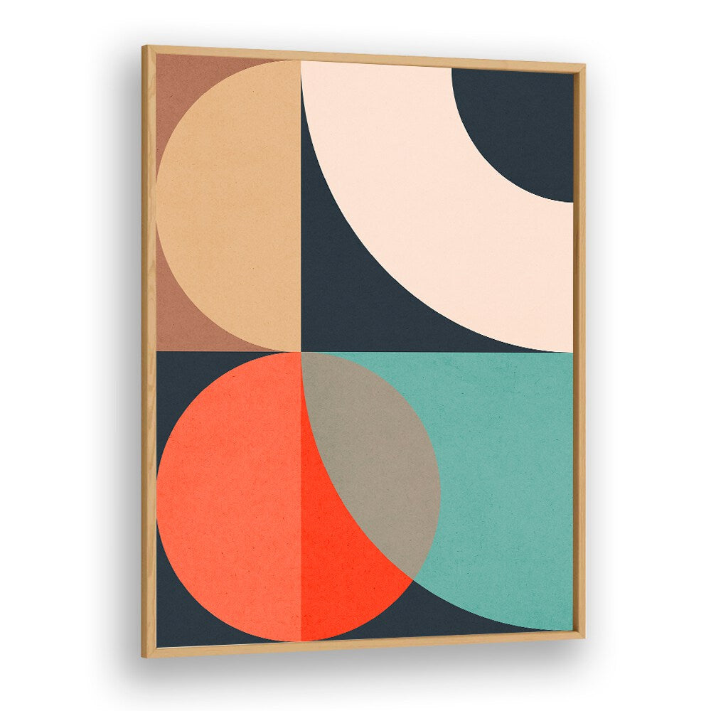 CIRCLES IN HARMONY IV, GEOMETRIC ART PRINTS feature vibrant colors and shapes, perfect for enhancing your living space.