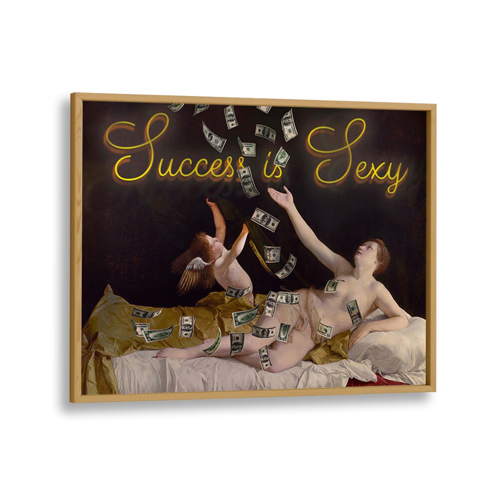 Transform your space with the "Success is Sexy, Altered Art Prints" by Dikhotomy, inspiring ambition and positivity.