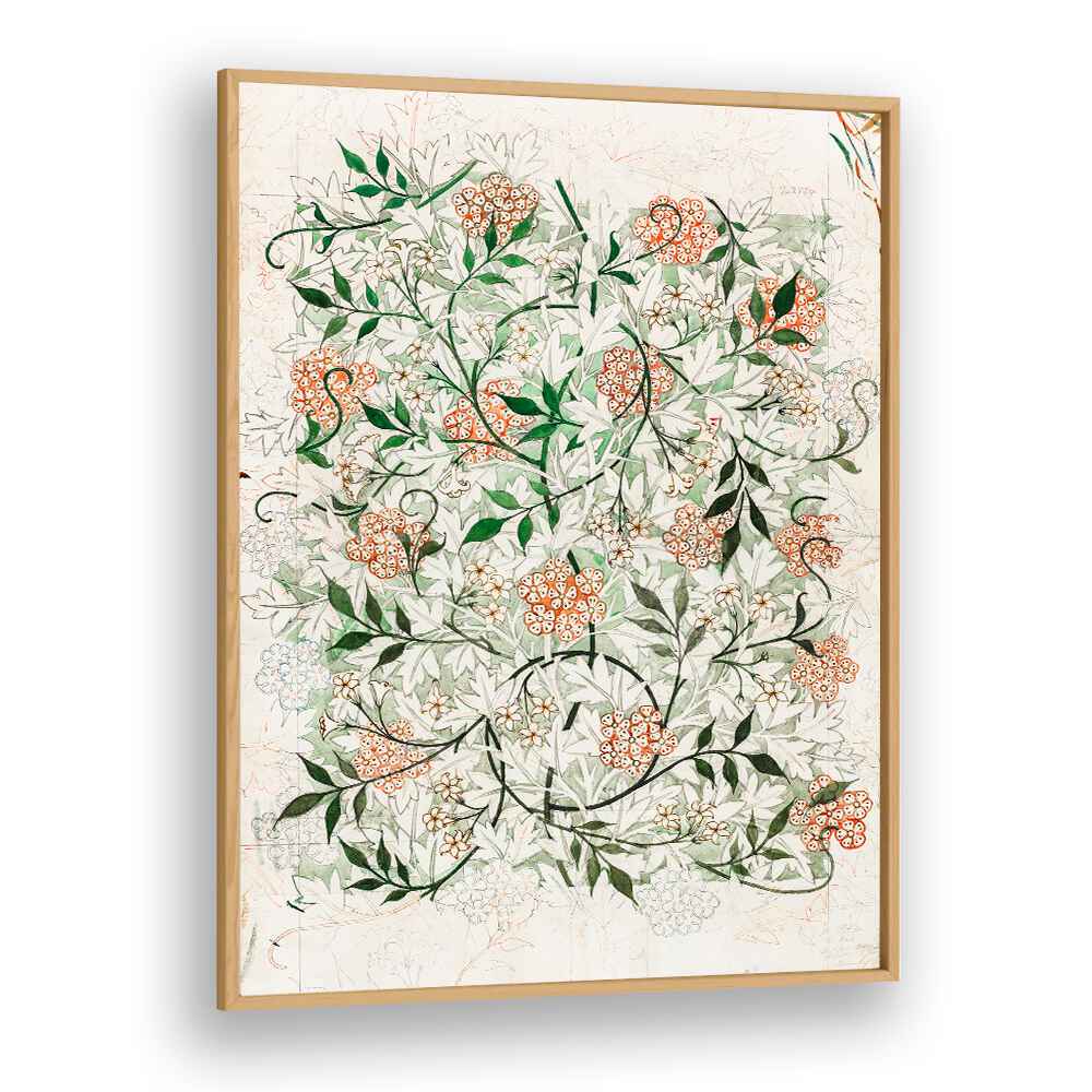 FAMOUS JASMINE PATTERN ARTWORK (1834-1896) , WILLIAM MORRIS PAINTINGS