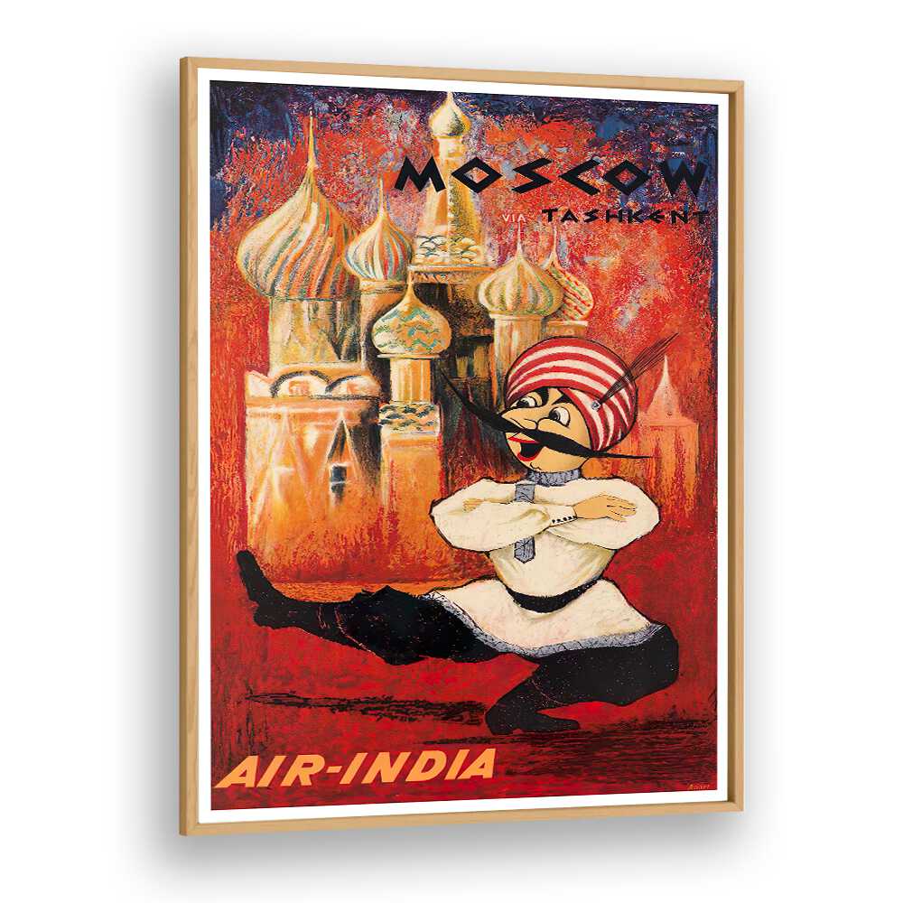 Moscow II Vintage Travel Posters showcase vibrant artistry celebrating Russia's cultural landmarks and rich history.
