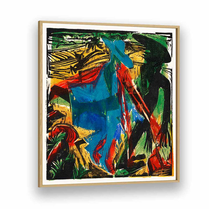 SCHLEMIHL'S ENCOUNTER  (1915) , VINTAGE PAINTINGS