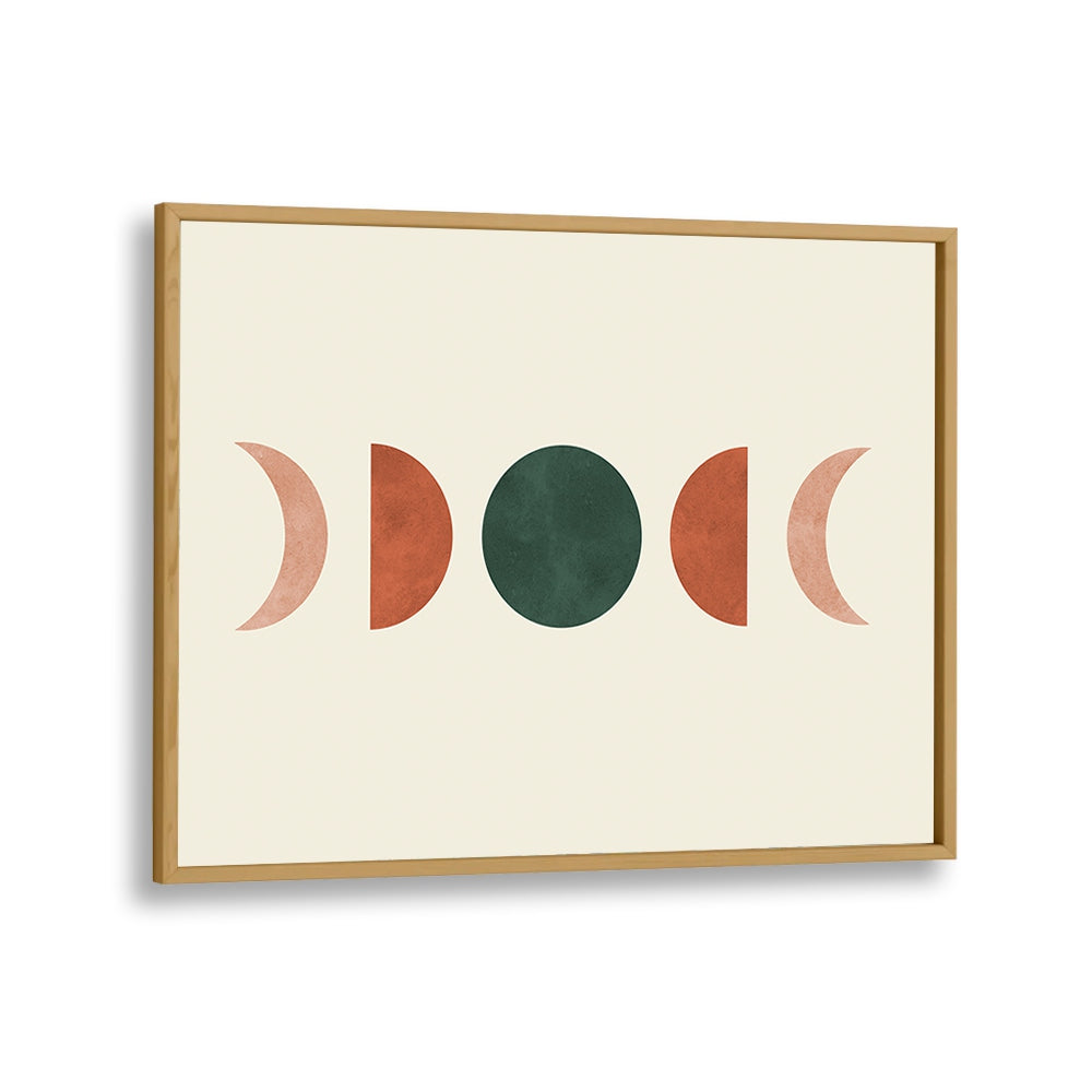 Elegant MOON 1, BOHO ART PAINTINGS showcasing lunar phases, perfect for night sky enthusiasts and modern decor.