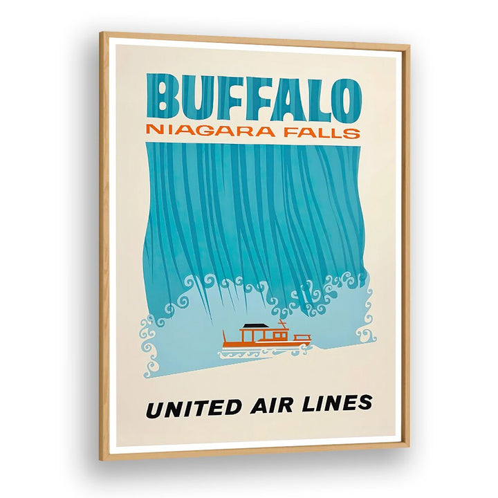 Niagara Falls I, vintage travel posters showcase the majestic beauty of the falls, adding charm to your space.