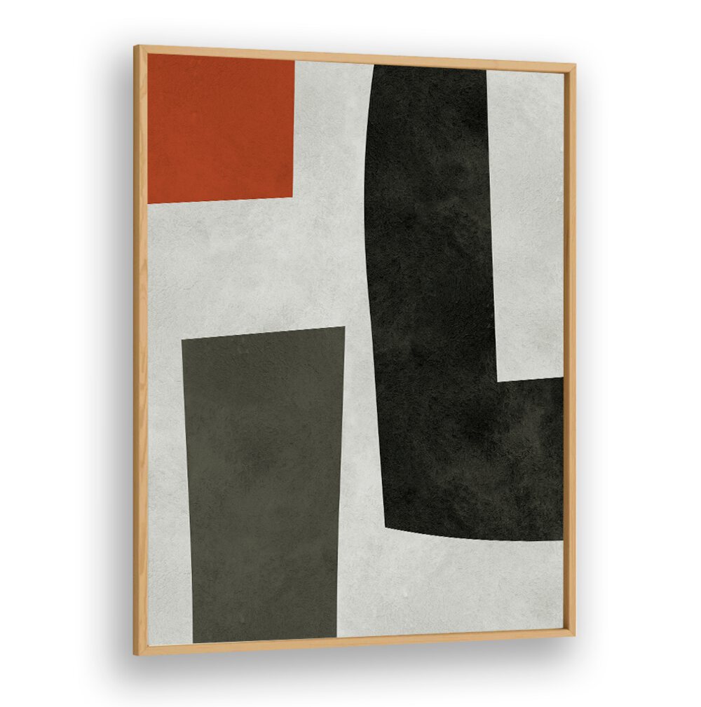 Stylish MODERN SHAPES V, GEOMETRIC ART PRINTS with bold colors, perfect for enhancing contemporary interiors.