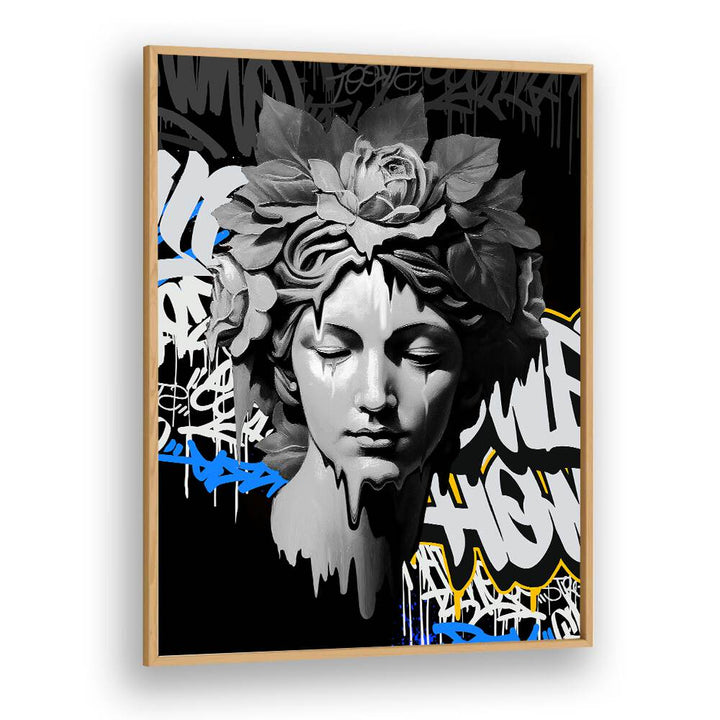 Captivating STREET SELENE, ALTERED ART PRINTS by Dikhotomy, perfect for energizing your home or office decor.