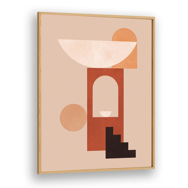 Stylish GEOMETRIC COMPOSITION II, BOHO ART PAINTINGS create a modern aesthetic perfect for contemporary spaces.