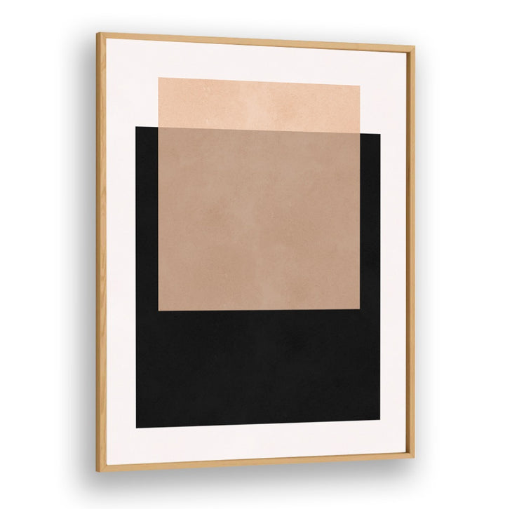 Elegant OVERLAPPING XI, GEOMETRIC ART PRINTS featuring a blend of shapes in soft hues, perfect for modern decor.